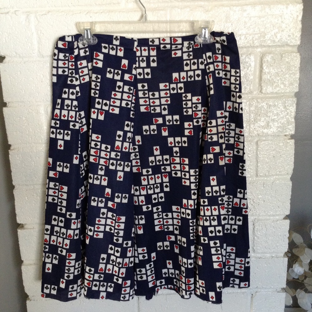 Playing Cards Poker Skirt